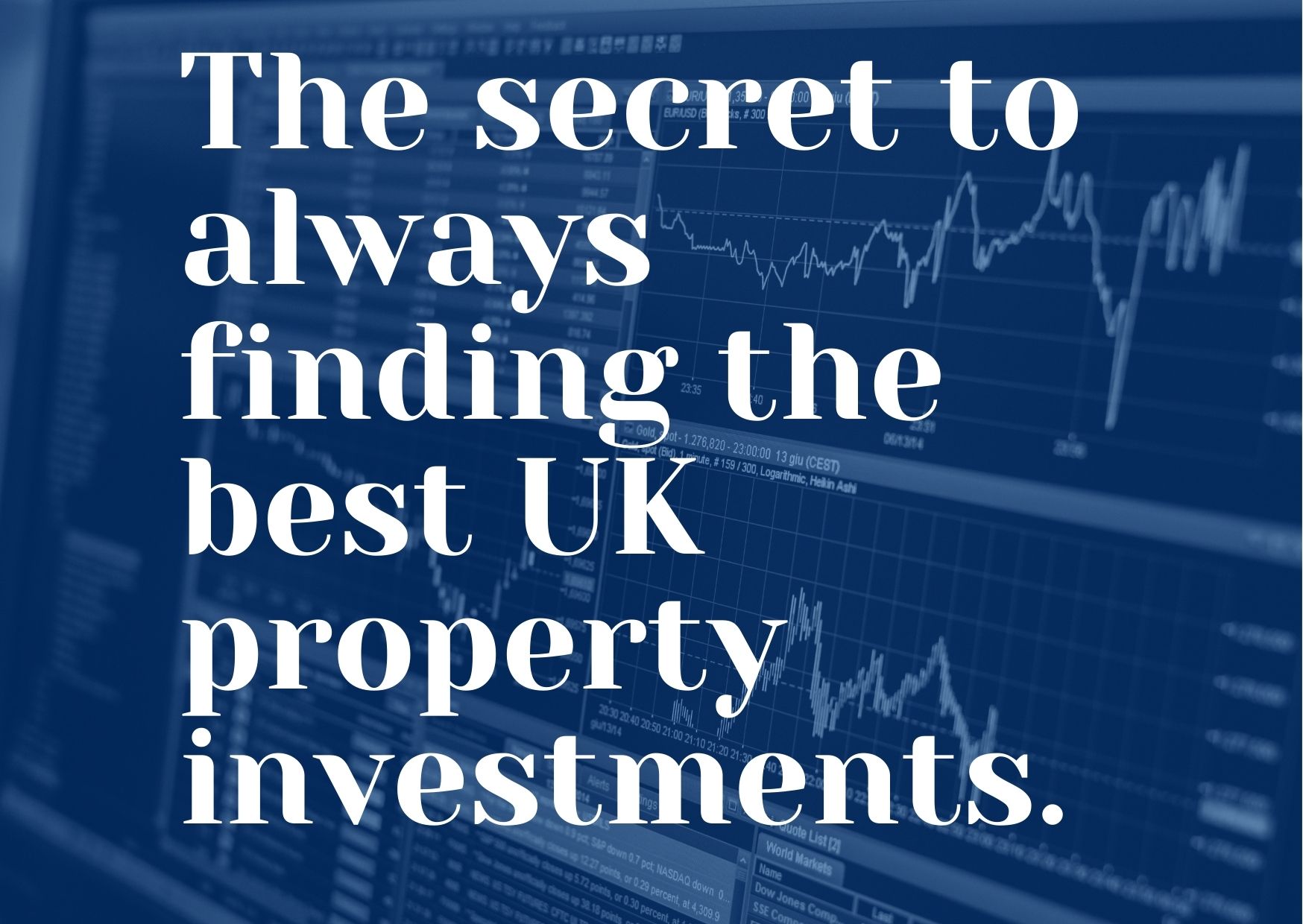How Do I Pick A Property In England? / The Secret To Always Finding The Best UK Property Investments.