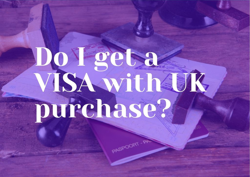 Do I get a VISA/ UK residency with UK purchase?
